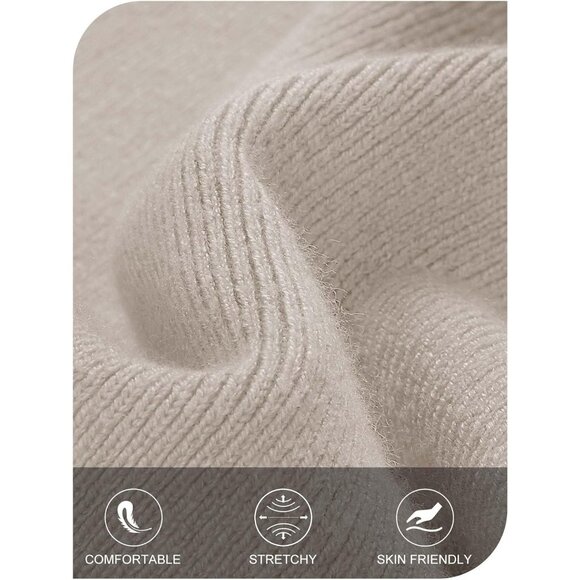 Merokeety Women's Gray Off Shoulder Long Sleeve Elegant Bodycon Midi Dress - Picture 5 of 9